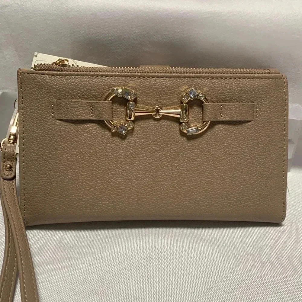 ANNE KLEIN Horsebit Wallet, NWT.